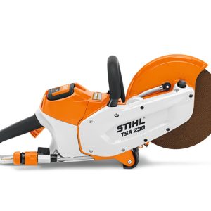 STIHL TSA 230 baterijski sekač na beloj pozadini